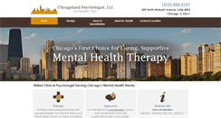 Desktop Screenshot of chicagolandpsychologist.com